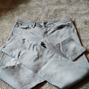 GAP Premium Skinny Gray Denim Jeans Size 12/31 L